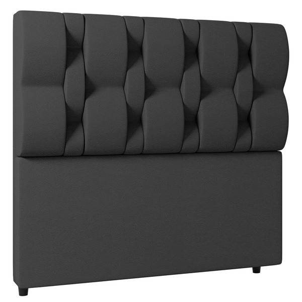 Cabeceira Cama Box Casal Queen Size Spezia Luxo 160cm Sintéti