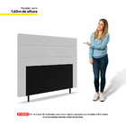 Cabeceira Cama Box Casal Ravena 140cm Corano Branco - Desk De
