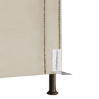 Cabeceira Cama Box Casal Super King 195cm Viviane Veludo Quar