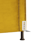 Cabeceira Cama Box Casal Super King 195cm Viviane Veludo Quar