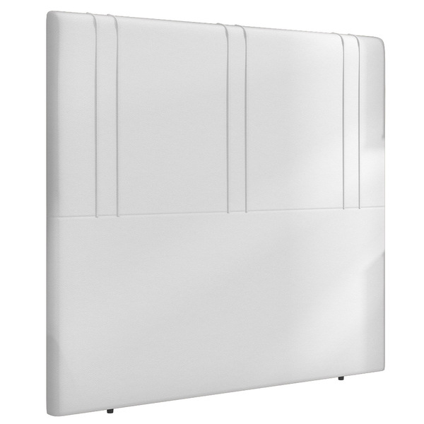 Cabeceira Cama Box Casal Victtória 140cm Sintético Branco - D
