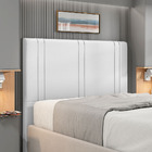 Cabeceira Cama Box Casal Victtória 140cm Sintético Branco - D