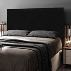 Cabeceira Cama Box Casal Viena 140cm Suede Preto - Desk Design