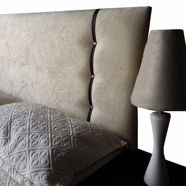 Cabeceira Cama Box Dallas Suede Am Bege Solteiro 90x60 Rbl
