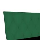 Cabeceira Cama Box Estofada Queen Plus 160 Cm Suede Verde - F
