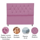 Cabeceira Cama Box Estofada Queen Size 160 Cm Suede Isabela R