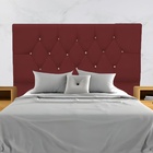 Cabeceira Cama Box Estofada Queen Size 160 Cm Suede Madri Bor