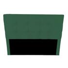 Cabeceira Cama Box Estofada Queen Slim 160 Cm Suede Verde - F