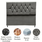 Cabeceira Cama Box Estofada Solteirão 100 Cm Suede Melissa Ci