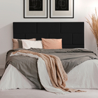 Cabeceira Cama Box King 1,95 Estofada Ws Blocos Modular Paris