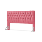 Cabeceira Cama Box King 1,95m Capitonê Estofada Ws Paris Velu