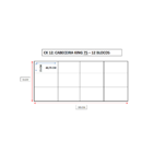 Cabeceira Cama Box King 12 Blocos Alce Couch Linho Bege Cru 7