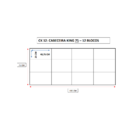 Cabeceira Cama Box King 12 Blocos Alce Couch Linho Marrom Cla