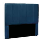 Cabeceira Cama Box King 195 Cm Arizona Veludo Azul Marinho S0