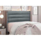 Cabeceira Cama Box King 195 Cm Arles Veludo S04 - D'rossi - C