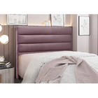 Cabeceira Cama Box King 195 Cm Arles Veludo S04 - D'rossi - U