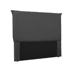 Cabeceira Cama Box King 195 Cm Garden Veludo Preto S04 - D'ro