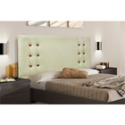 Cabeceira Cama Box King 195 Cm Genova Linho Natural S04 - D'r