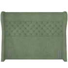 Cabeceira Cama Box King 195 Cm P05 Madrid Bouclê Oliva - Lyam