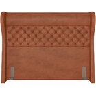 Cabeceira Cama Box King 195 Cm P05 Madrid Couríssimo Camel -