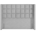 Cabeceira Cama Box King 195 Cm P05 Paris Linho Cinza Claro -