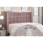 Cabeceira Cama Box King 195 Cm Verona Veludo Lilás S04 - D'ro