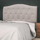 Cabeceira Cama Box King 195cm Colônia Linho Bege