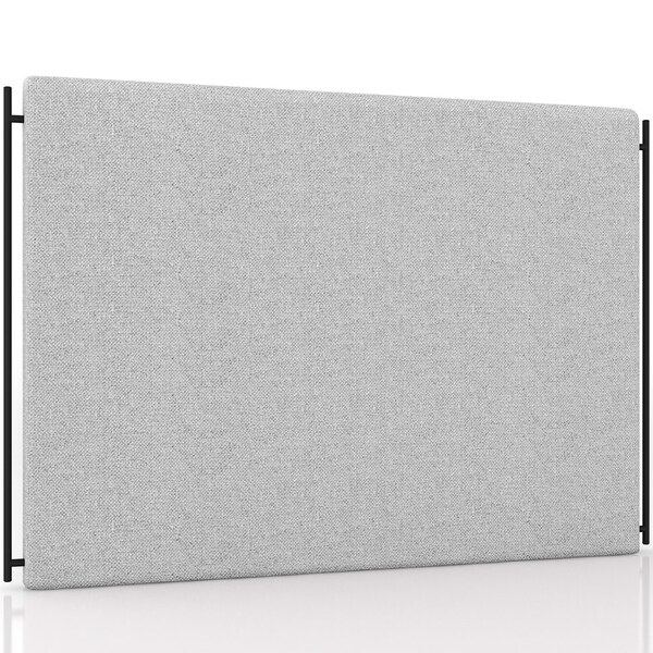 Cabeceira Cama Box King 195cm Estofada Goya P05 Linho Cinza C