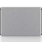 Cabeceira Cama Box King 195cm Estofada Goya P05 Veludo Cinza