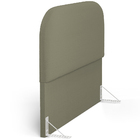 Cabeceira Cama Box King 195cm Lanna Com Puff Recamier Doha W0