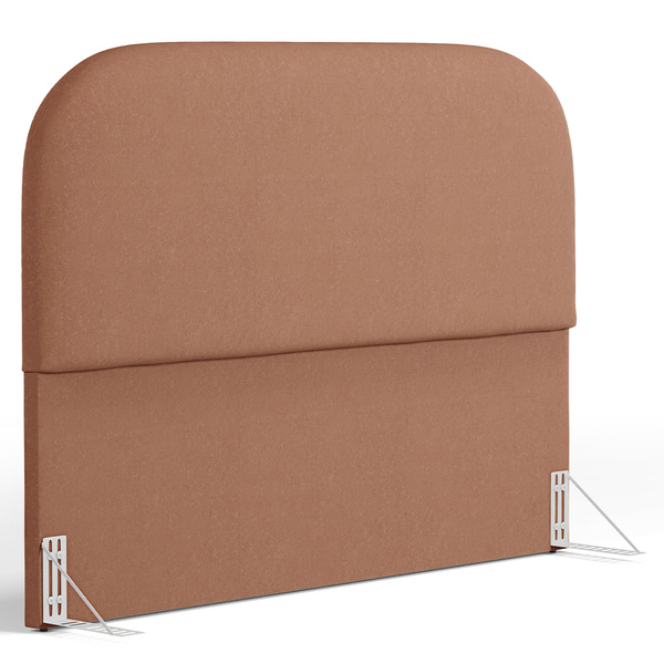 Cabeceira Cama Box King 195cm Orgânica Lanna W01 Linho Rosê -