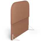 Cabeceira Cama Box King 195cm Orgânica Lanna W01 Linho Rosê -