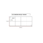 Cabeceira Cama Box King 8 Blocos Alce Couch Linho Palha 195cm