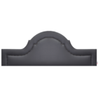 Cabeceira Cama Box King Estilo Provençal Corino Cinza 195 X 60