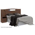 Cabeceira Cama Box Madeirado Casal/queen Novitá Bronze C/ 4 G