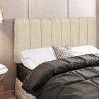 Cabeceira Cama Box Painel 160 Cm Dubai W01 Linho Cru - Lyam D