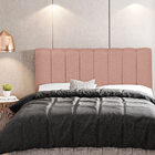 Cabeceira Cama Box Painel 160 Cm Dubai W01 Linho Rosê - Lyam