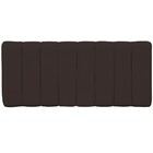 Cabeceira Cama Box Painel Casal 140 Cm Dubai W01 Suede Marrom