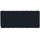 Cabeceira Cama Box Painel Casal 140 Cm Dubai W01 Suede Preto