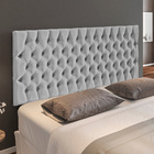 Cabeceira Cama Box Painel Casal Queen Capitonê Amy L02 Linho