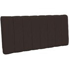 Cabeceira Cama Box Painel Queen 160 Cm Dubai W01 Suede Marrom