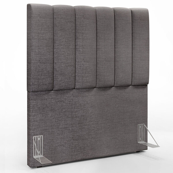 Cabeceira Cama Box Painel Solteiro 100 Cm Dália W01 Linho Cin