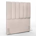 Cabeceira Cama Box Painel Solteiro 100 Cm Dália W01 Linho Cru