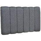 Cabeceira Cama Box Painel Solteiro 100 Cm Dubai W01 Linho Chu