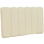 Cabeceira Cama Box Painel Solteiro 100 Cm Dubai W01 Linho Cru