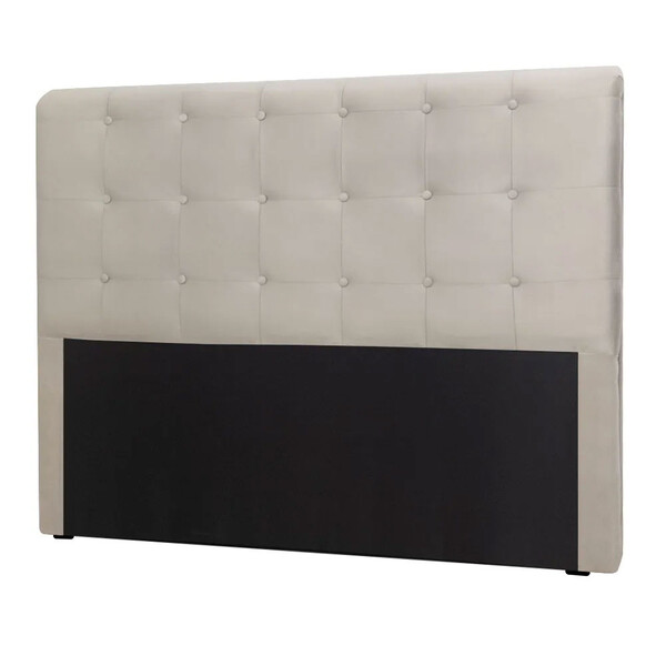 Cabeceira Cama Box Quarto Casal Paola 1,40 Veludo Star Confort