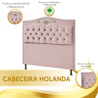 Cabeceira Cama Box Queen 1,40 Estofada Belize Plus Speciale H