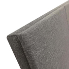 Cabeceira Cama Box Queen 10 Blocos Alce Couch Linho Cinza Vaz