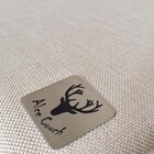 Cabeceira Cama Box Queen 13 Geométrico Alce Couch Linho Bege