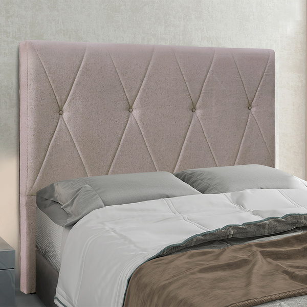 Cabeceira Cama Box Queen 160 Cm Aquilla Linho Areia S04 - D'r